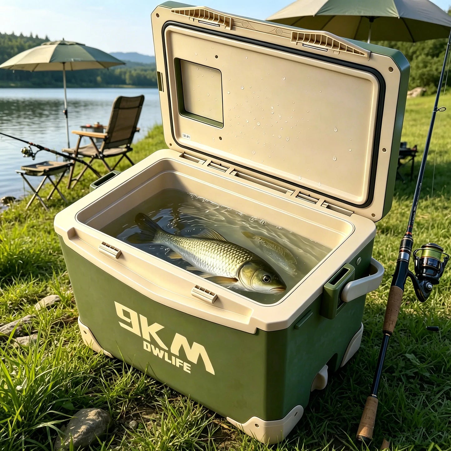 Insulated Fishing Cooler Ice Box