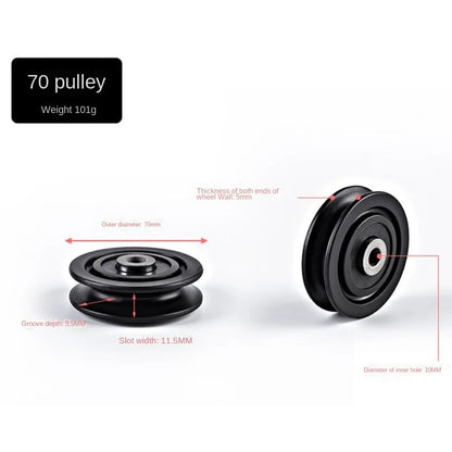 Nylon Pulley Wheel for Gym Cable Machine