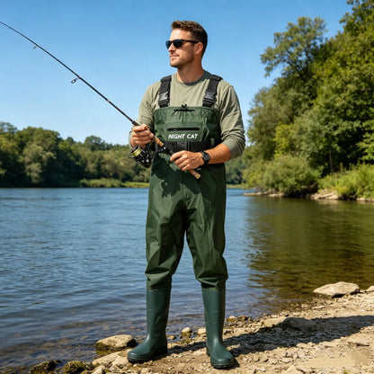 Waterproof Chest Waders With Boots