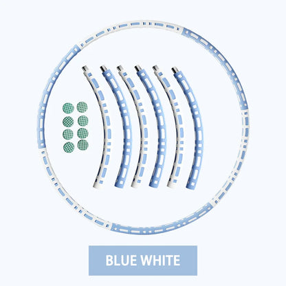 Adjustable 6-Section Foam Exercise Hoop