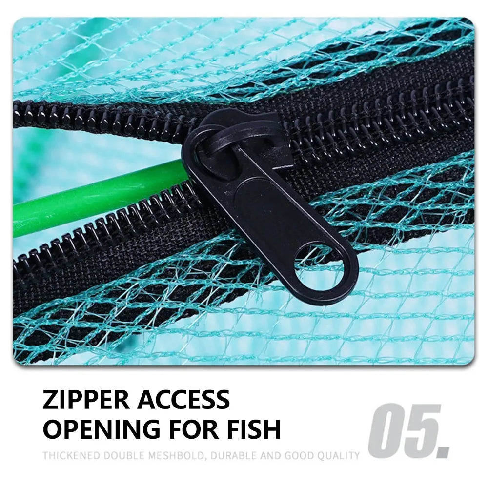 Collapsible Multi-Entry Fishing Trap