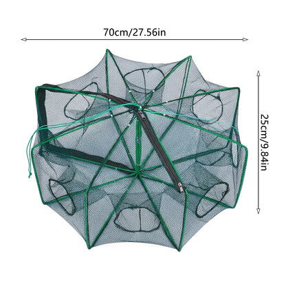 Large Foldable Drop Fishing Net