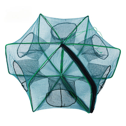 Collapsible Multi-Entry Fishing Trap