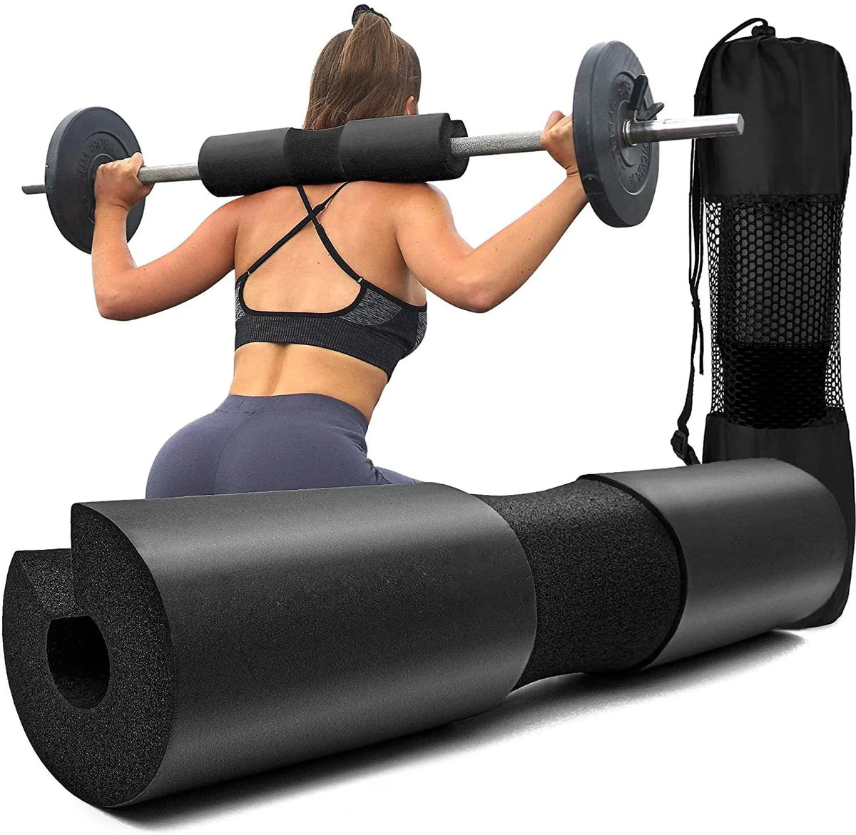 Barbell Support Barbell Squat Pad Foam Neck & Shoulder Support – ZYONIX LAB