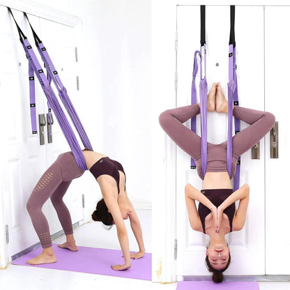 Premium Yoga Flexibility Trainer Strap