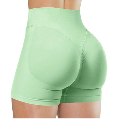 High-Waisted Yoga Shorts Fitness Leggings