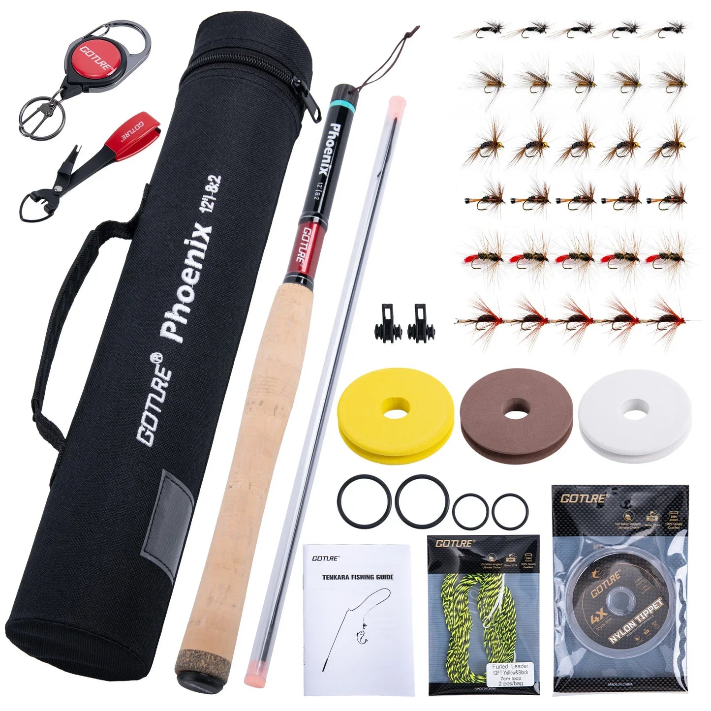 Complete Tenkara Fishing Kit 12ft