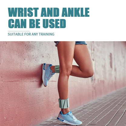 1/2 lb Adjustable Silicone Wrist & Ankle Weights
