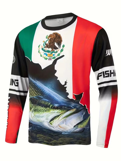 Men's Outdoor Long Sleeve Fishing Shirt