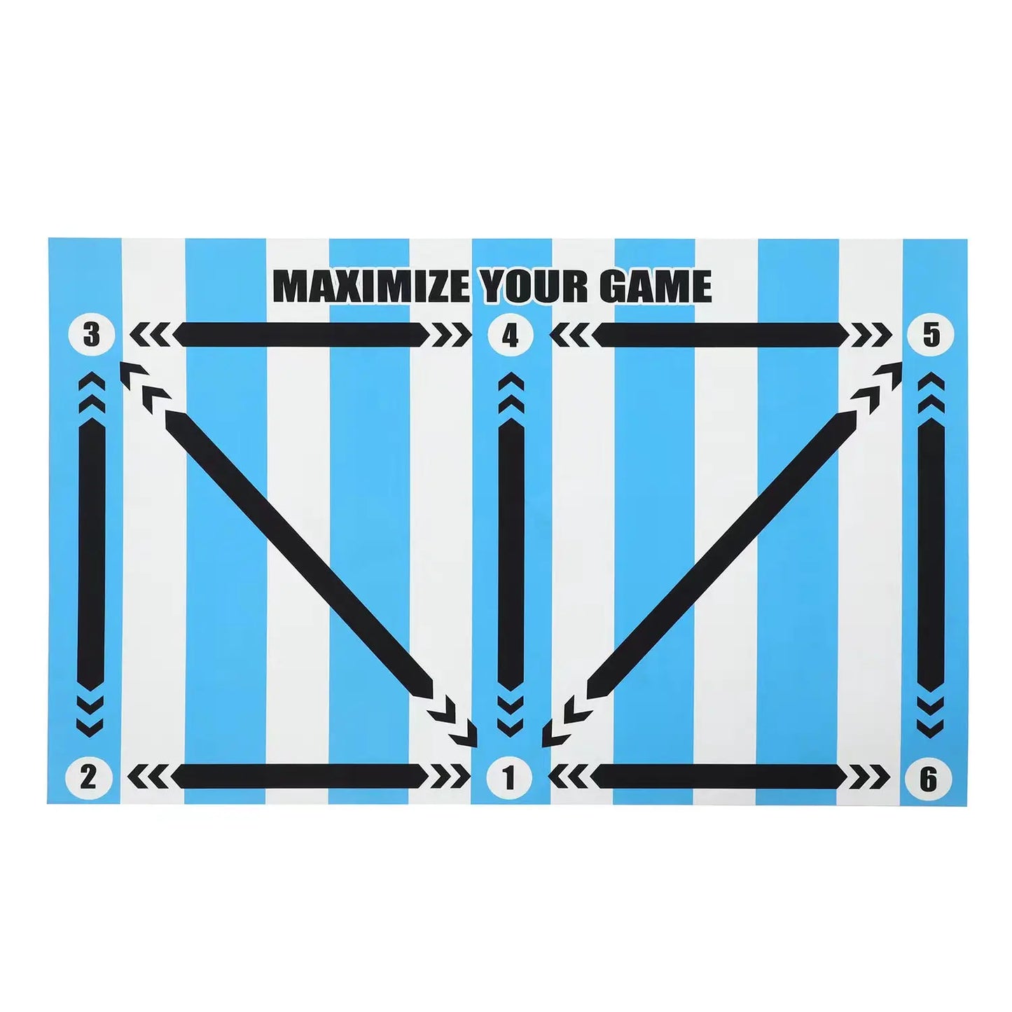 Thick Soccer Training Mat 60x90cm