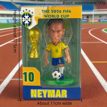 Collectible Soccer Star Figurines Set