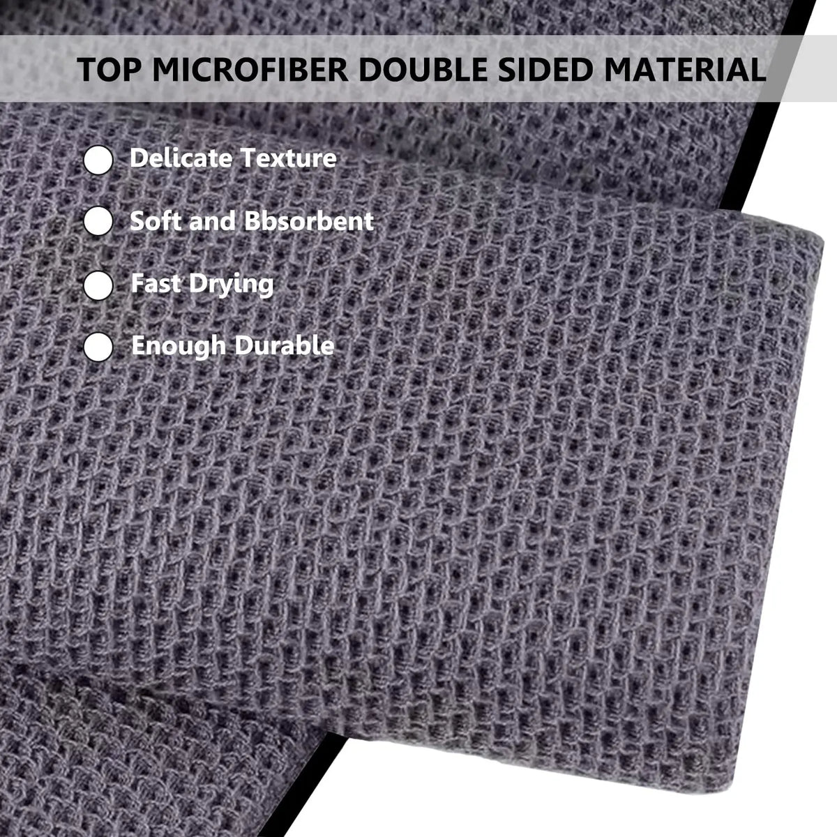 Premium Microfiber Golf Towel Waffle