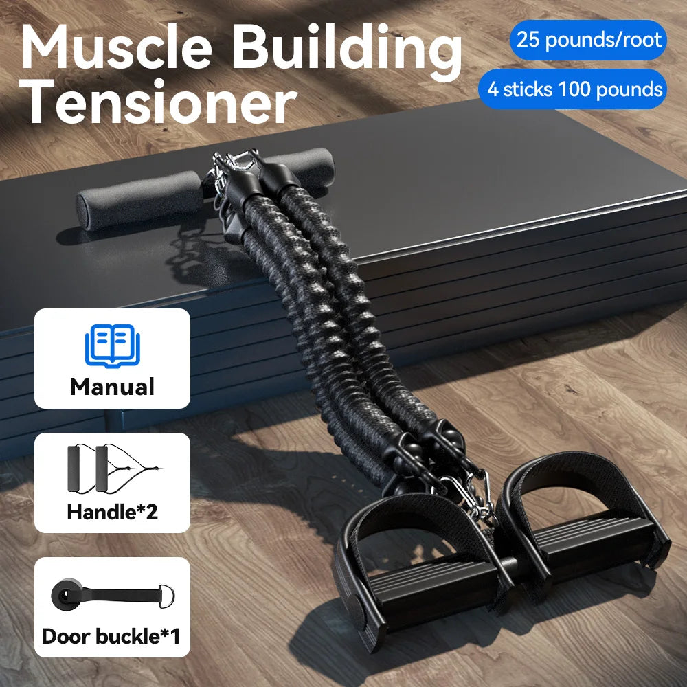 Pedal Tension Rope Ab Trainer