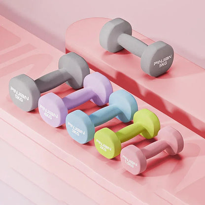 Neoprene Dumbbell with Yoga Strap