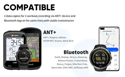 Heart Rate Monitor - Bluetooth with Chest Strap