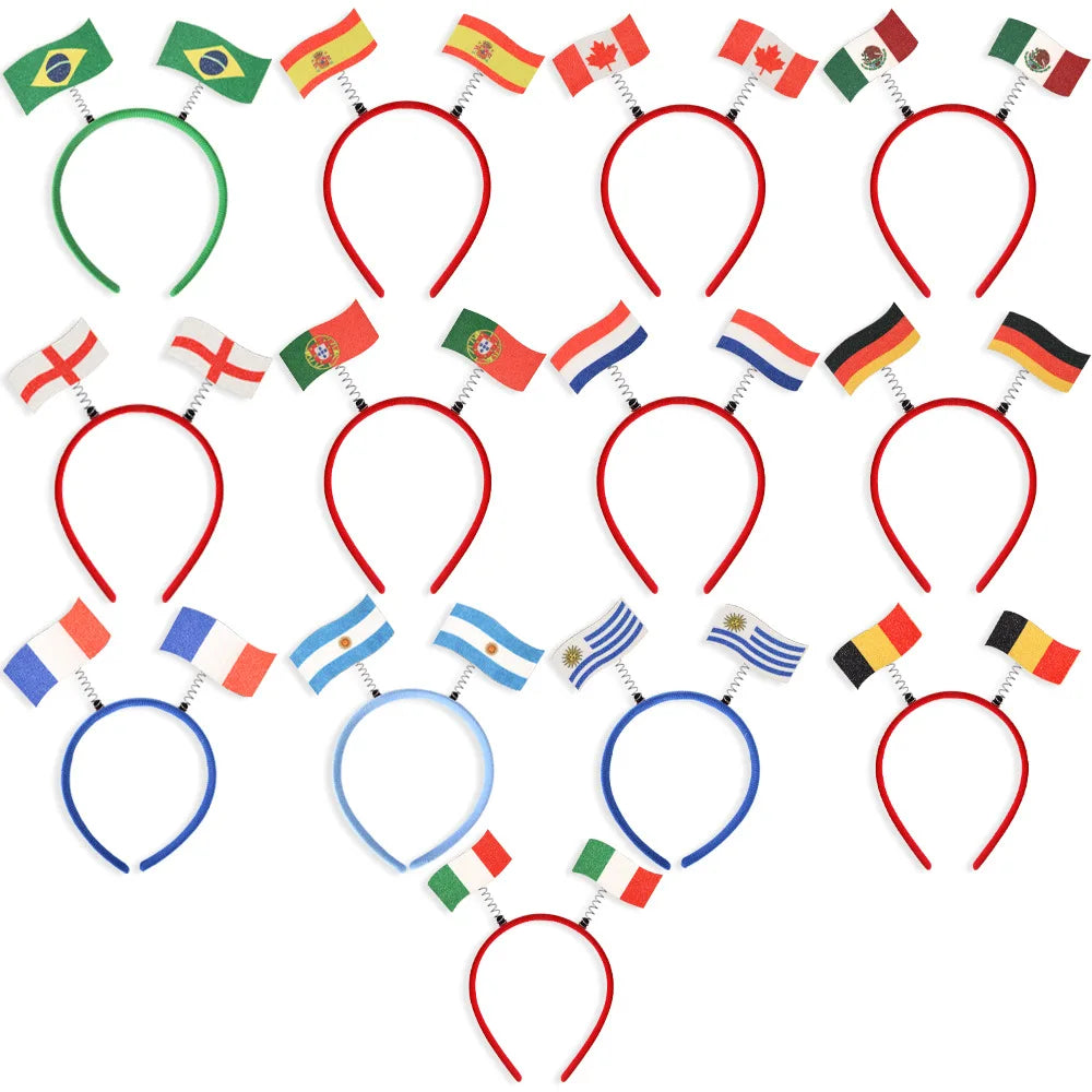 National Flag Fan Headband