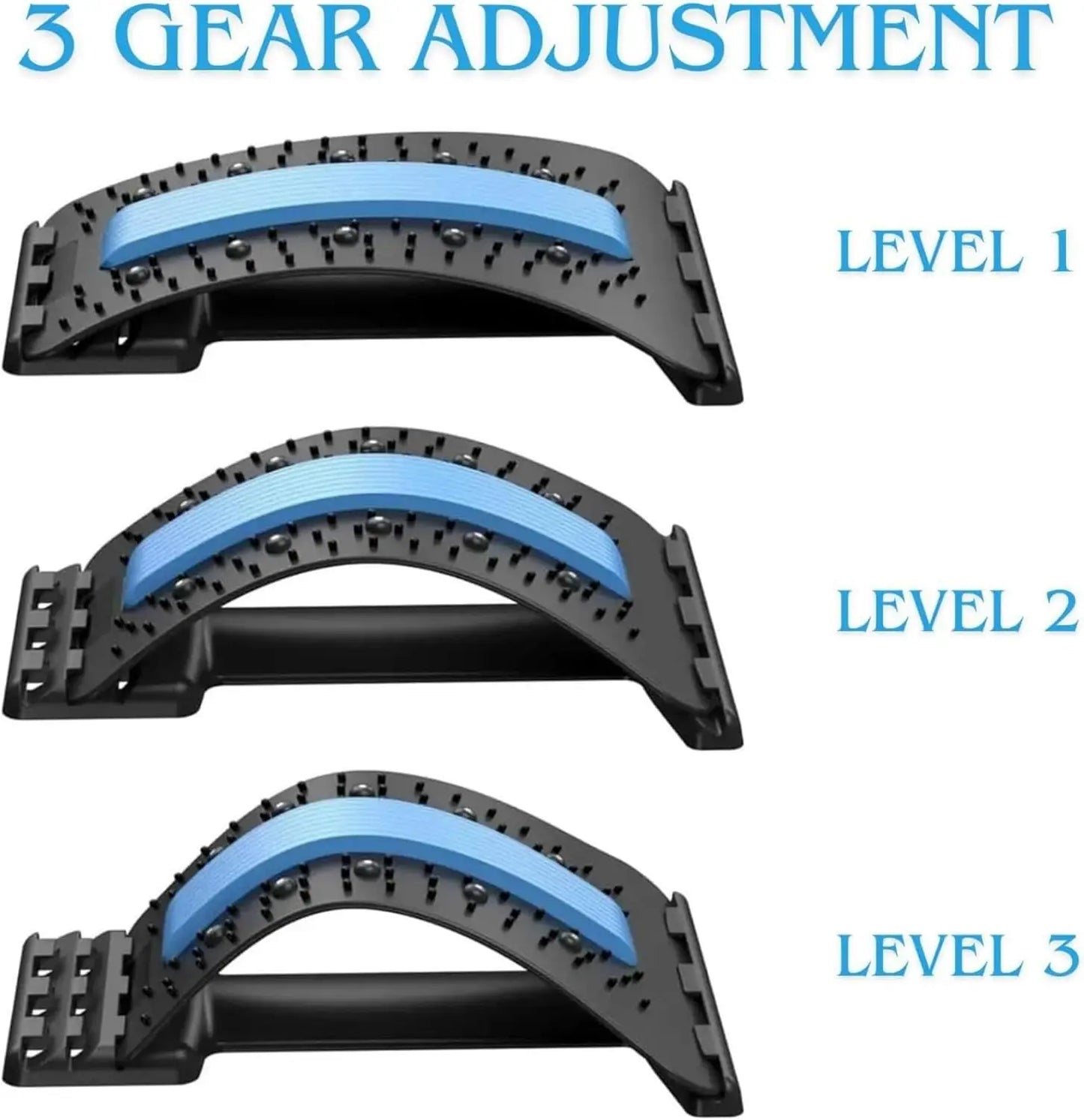 Multi-Level Back Stretcher Device