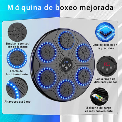 Music Boxing Trainer Bluetooth Wall Mounted