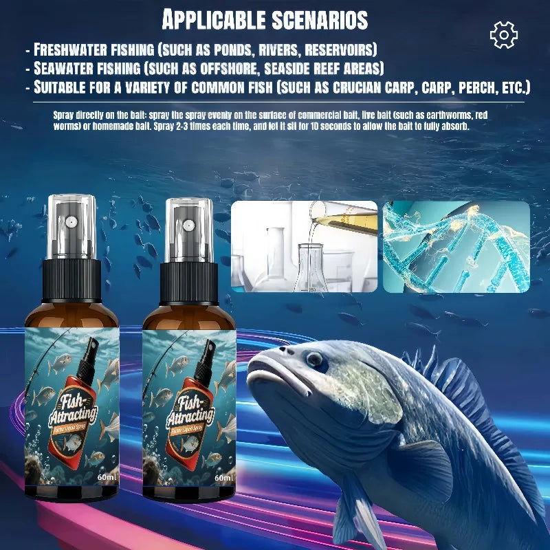 Universal Fish Attractant Bait Spray