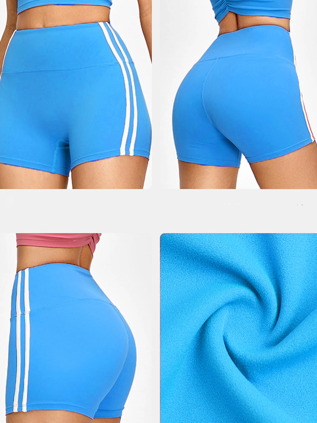High-Waisted Butt-Lifting Yoga Shorts