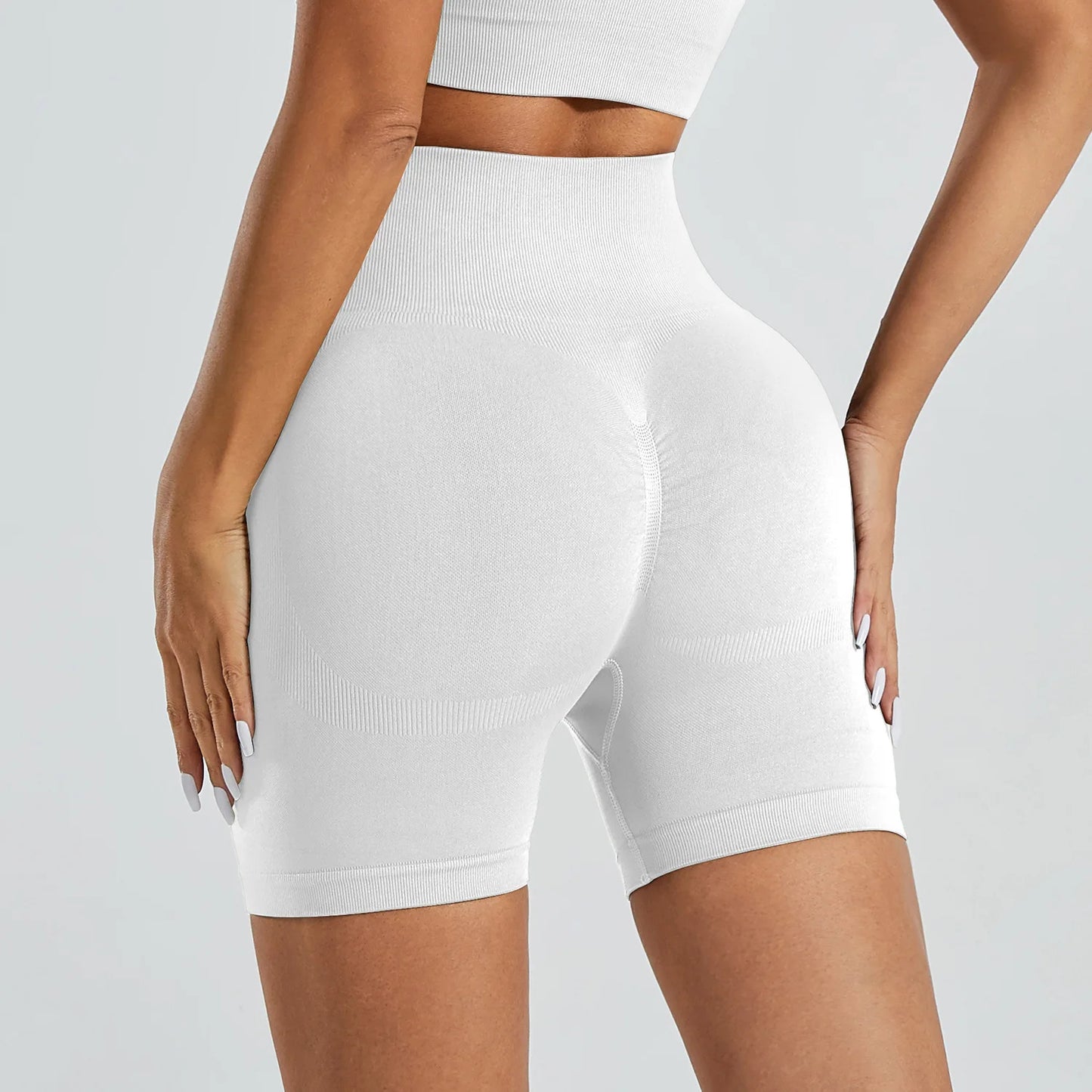 High-Waisted Yoga Shorts Fitness Leggings