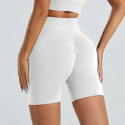 High-Waisted Yoga Shorts Fitness Leggings