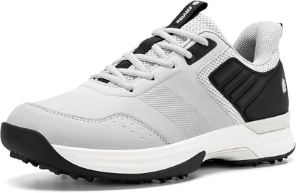 Men's Extra Wide Spiked Golf Shoes