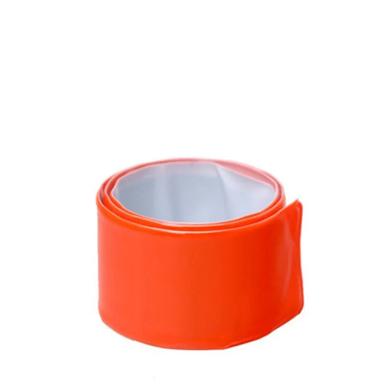 2pcs 40cm reflective slap bands for running, cycling, and safety visibility