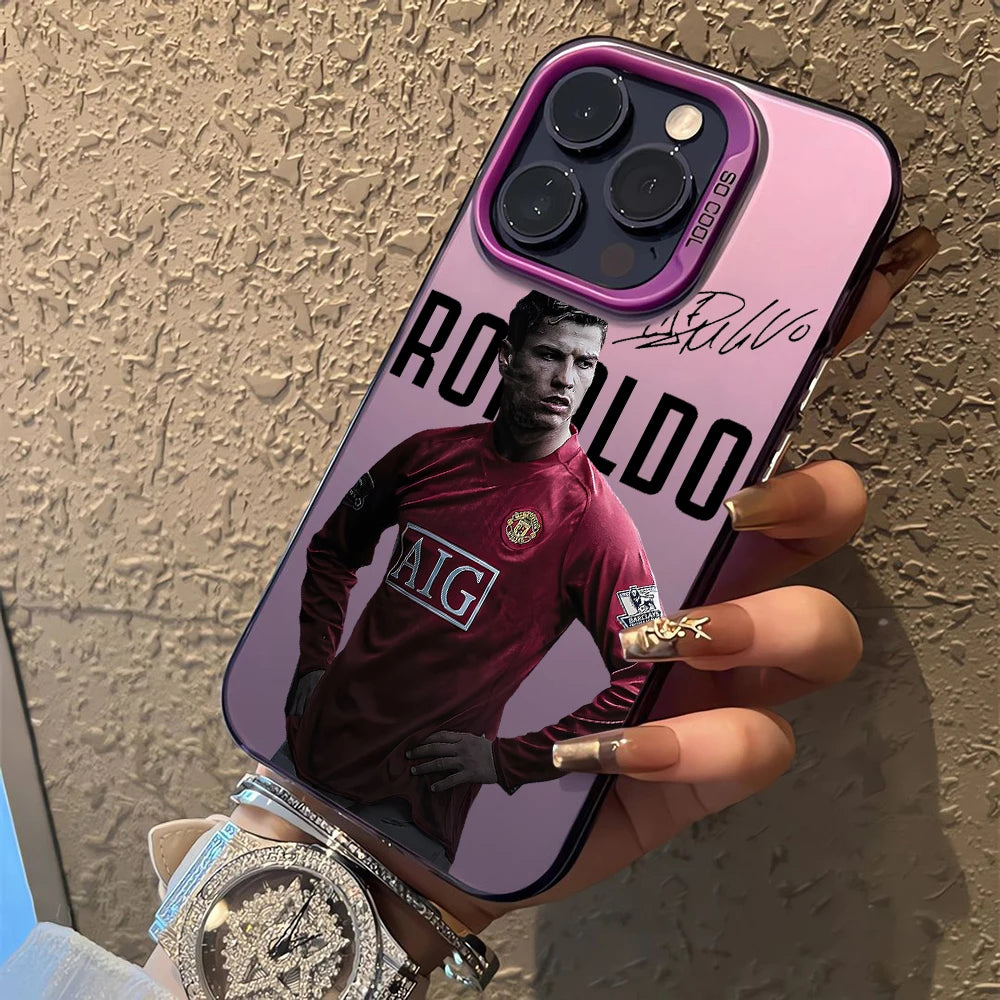CR7 Football iPhone Anti-Fall Case