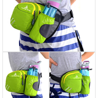 Multi-Pocket Water Bottle Fanny Pack