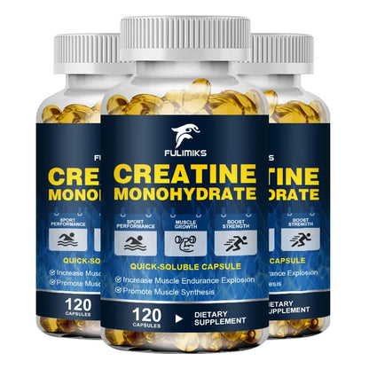3000mg Creatine Monohydrate Capsules