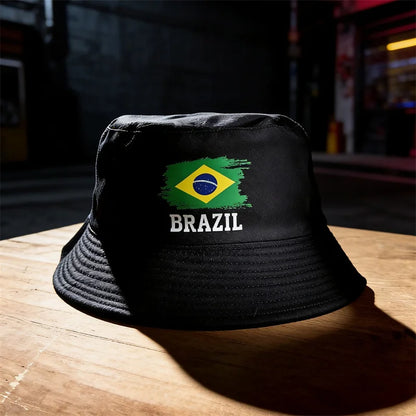 Reversible National Flag Bucket Hat