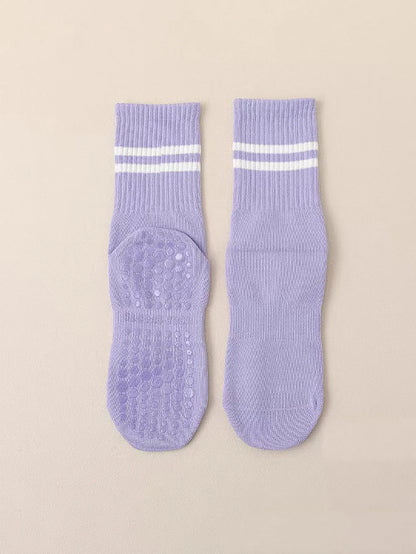 4 Pairs Non-Slip Pilates & Yoga Socks for Women