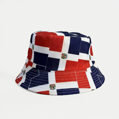 Reversible National Flag Bucket Hat