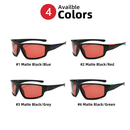 Red Polarized TAC Fishing Goggles