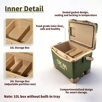 Insulated Fishing Cooler Ice Box