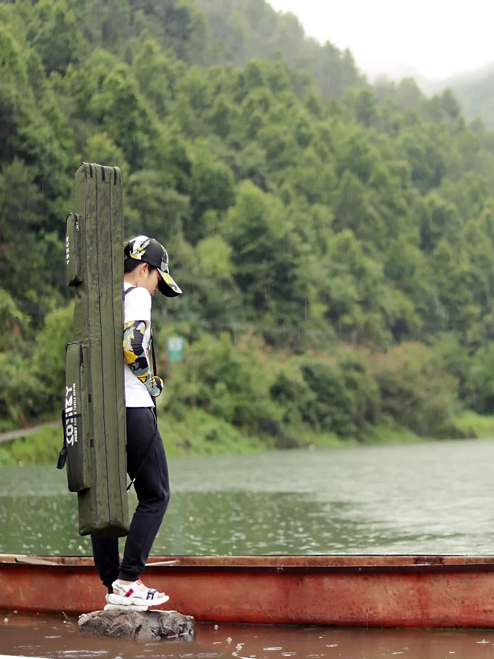 Waterproof Oxford Fishing Rod Bag
