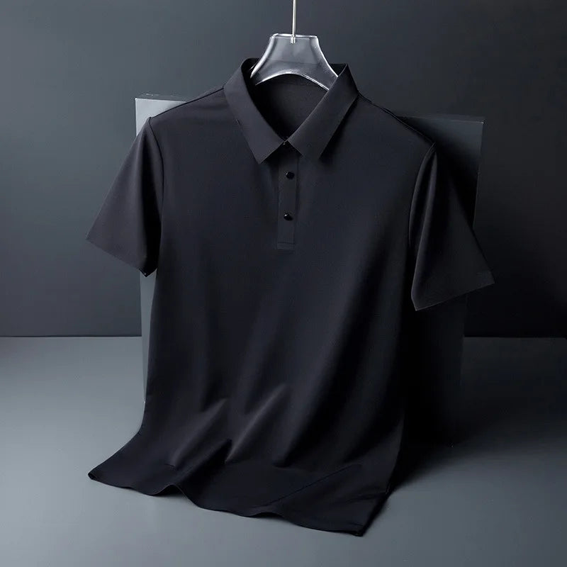 Premium Ice Silk Polo Shirt