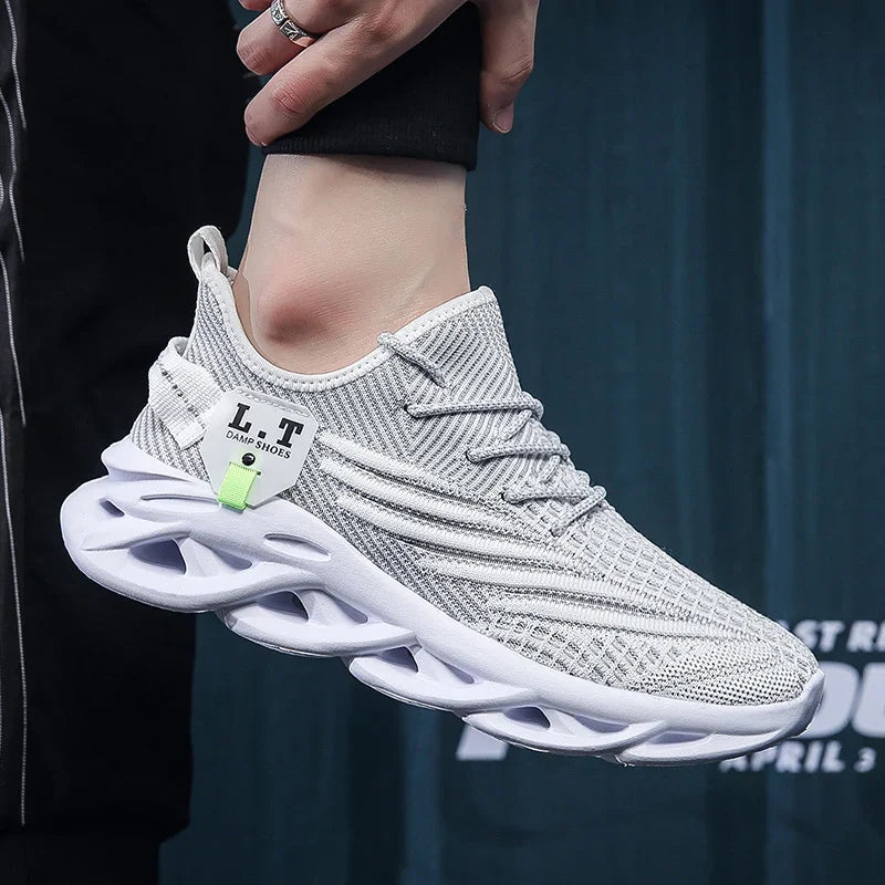 Lightweight Breathable Mesh Sports Sneakers