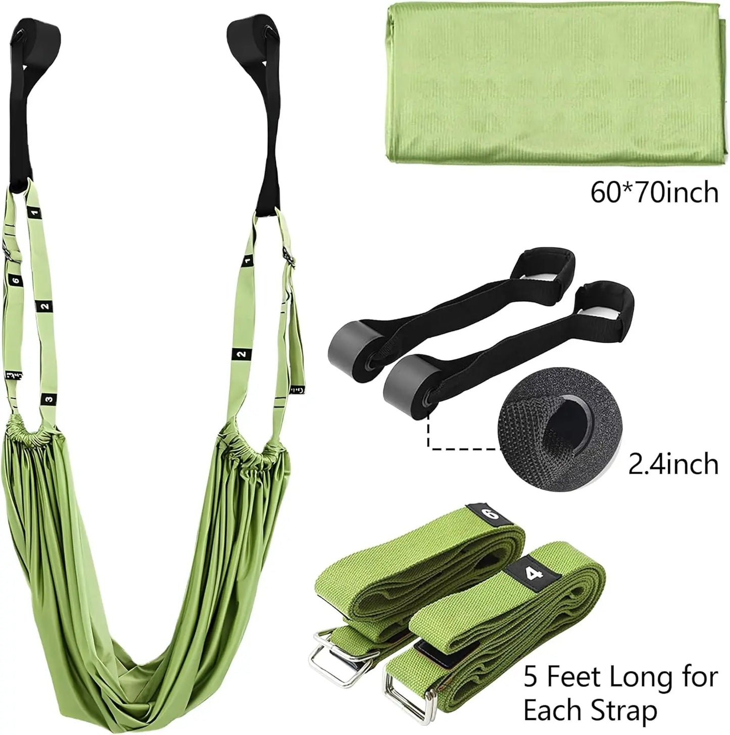 Premium Yoga Flexibility Trainer Strap