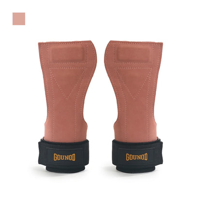 Cowhide Weightlifting Gym Grips