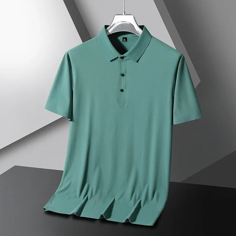 Premium Ice Silk Polo Shirt