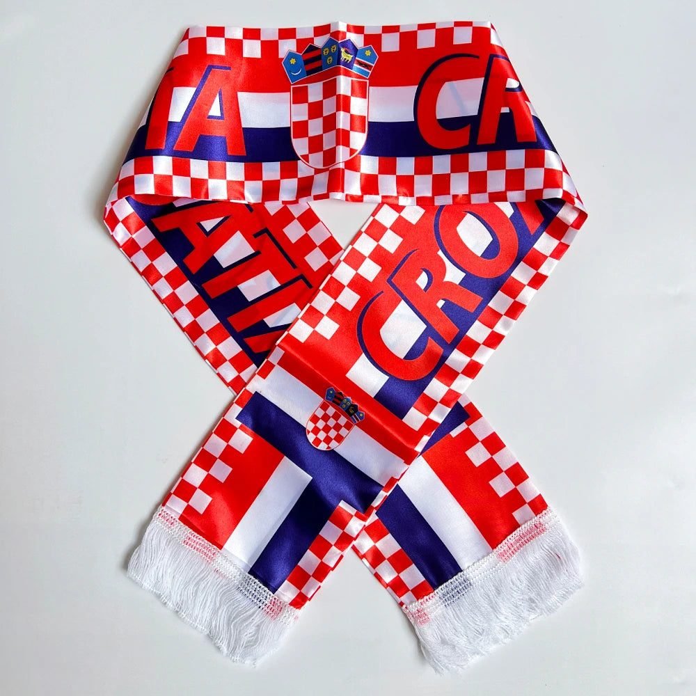 Haiti Norway Double-Sided Flag Scarf