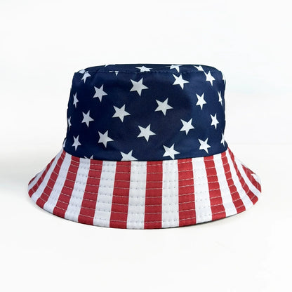 Reversible National Flag Bucket Hat