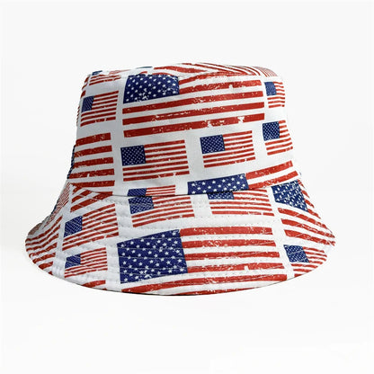 Reversible National Flag Bucket Hat