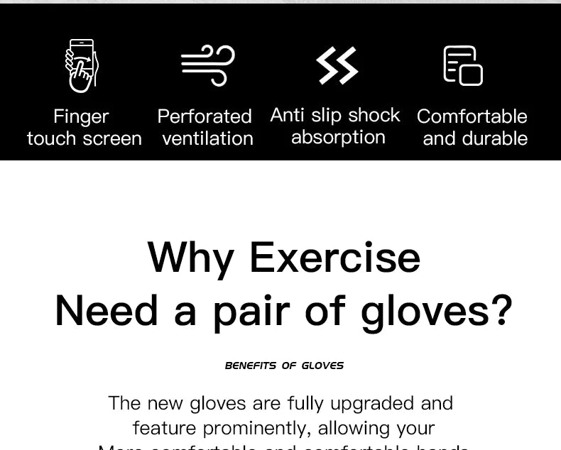 Bike Sports Cycling Gloves Full Finger
