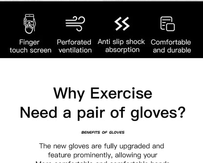 Bike Sports Cycling Gloves Full Finger