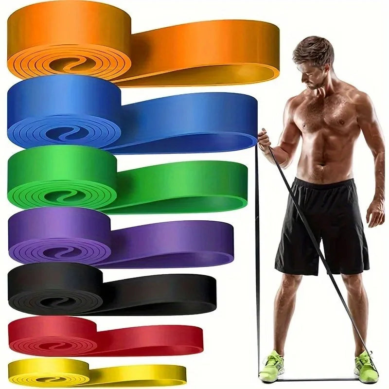 Resistance bands for fitness, pull-up assist, and powerlifting training