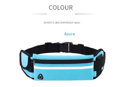Sports waist bag for running, cycling, and gym – fits phones and essentials
