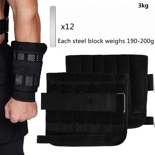 Adjustable Weight Vest & Weights Set for Strength Training
